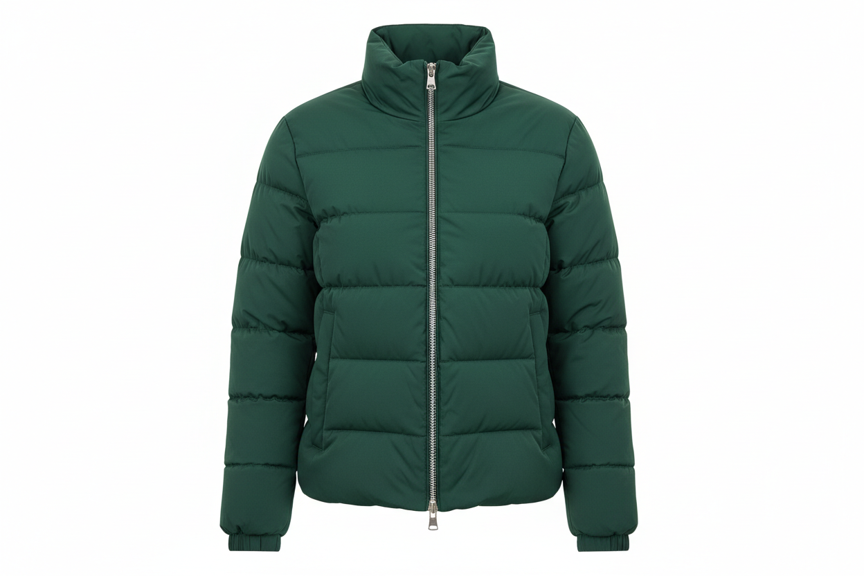 Green Puffer Jacket